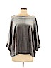 Gap Outlet Gray 3/4 Sleeve Top Size XXL - photo 1