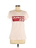 CALVIN KLEIN JEANS Pink Short Sleeve T-Shirt Size M - photo 1