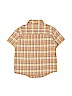 Gymboree 100% Cotton Plaid Yellow Short Sleeve Button-Down Shirt Size 5T - photo 2