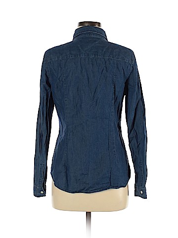 Ann Taylor LOFT Long Sleeve Button-Down Shirt (view 2)