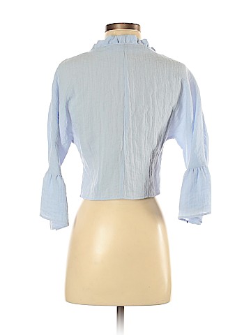 Zara Basic Long Sleeve Blouse (view 2)