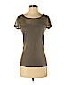 Express Tan Short Sleeve Top Size S - photo 1