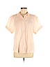 Gap 100% Cotton Pink Short Sleeve Button-Down Shirt Size M - photo 1