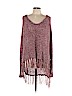 Free People Purple Pullover Sweater Size L - photo 1