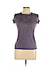 Elie Tahari 100% Cotton Purple Short Sleeve T-Shirt Size M - photo 1