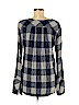 Cloth & Stone Blue Long Sleeve Top Size M - photo 2