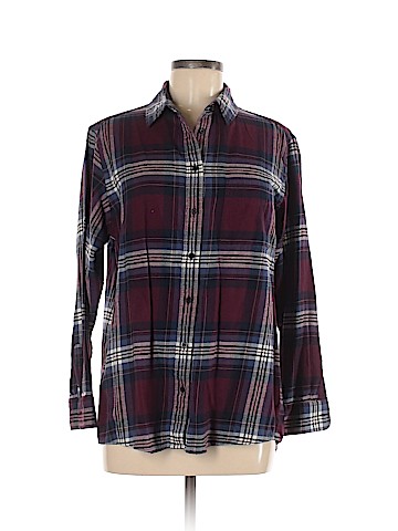 Uniqlo Long Sleeve Button-Down Shirt (view 1)