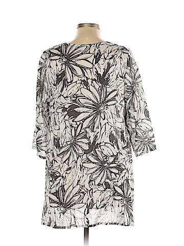 Habitat 3/4 Sleeve Button-Down Shirt (view 2)