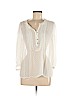 Unbranded Ivory Long Sleeve Blouse Size L - photo 1