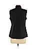 Tahari Black Sleeveless Button-Down Shirt Size M - photo 2