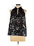 Floreat Black Sleeveless Blouse Size L - photo 1