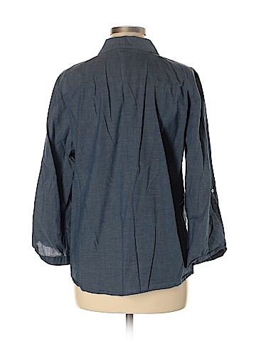 Ann Taylor LOFT Outlet Long Sleeve Button-Down Shirt (view 2)