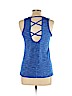 Marika 100% Polyester Blue Active Tank Size M - photo 2