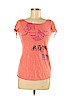 Armani Exchange Orange Short Sleeve Top Size M - photo 1