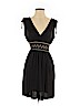 Assorted Brands 100% Polyester Black Casual Dress Size S/M - photo 1