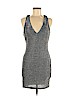 Ark & Co. 100% Polyester Silver Cocktail Dress Size M - photo 1