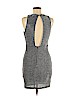 Ark & Co. 100% Polyester Silver Cocktail Dress Size M - photo 2