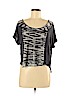Mouchette Black Short Sleeve Top Size M - photo 1