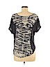 Mouchette Black Short Sleeve Top Size M - photo 2