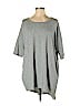 Lularoe Gray Short Sleeve Top Size L - photo 1