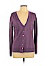 Ann Taylor LOFT 100% Cotton Purple Cardigan Size L - photo 1
