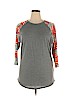 Lularoe Gray 3/4 Sleeve T-Shirt Size XL - photo 1