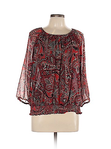 Cathy Daniels 3/4 Sleeve Blouse (view 1)