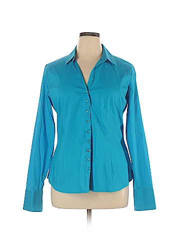 7th Avenue Design Studio New York & Company Long Sleeve Button-Down Shirt (view 1)