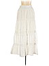 DressBarn 100% Cotton White Casual Skirt Size L - photo 1
