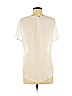 Liz Claiborne 100% Polyester White Short Sleeve Blouse Size M - photo 2