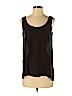 Emanuel by Emanuel Ungaro 100% Silk Black Sleeveless Silk Top Size 4 - photo 1