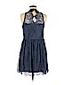 Altar'd State 100% Polyester Blue Casual Dress Size M - photo 2