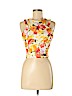 Jealous Tomato 100% Polyester Orange Sleeveless Blouse Size M - photo 1