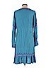 Moda International 100% Rayon Blue Casual Dress Size M - photo 2