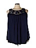 Torrid Blue Sleeveless Top Size 3X Plus (3) - photo 1