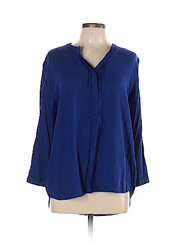Khakis & Co Long Sleeve Blouse (view 1)