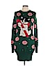 Tipsy Elves 100% Acrylic Green Casual Dress Size L - photo 1