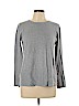 Villa Milano Gray Long Sleeve Top Size L - photo 1