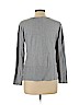 Villa Milano Gray Long Sleeve Top Size L - photo 2