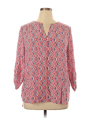 Kim Rogers 3/4 Sleeve Blouse (view 1)