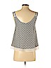 Mystree 100% Cotton Black Sleeveless Blouse Size S - photo 2
