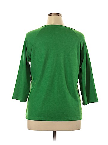 Sharagano 3/4 Sleeve Top (view 2)