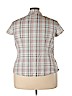 Faded Glory Ivory Short Sleeve Button-Down Shirt Size 22 - photo 2