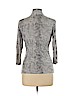 Rose & Olive Gray 3/4 Sleeve Top Size L - photo 2