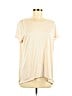 Ann Taylor LOFT Tan Short Sleeve Top Size M - photo 1