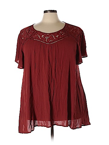 SONOMA life + style Short Sleeve Blouse (view 1)