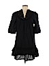 Venus 100% Polyester Black Casual Dress Size 12 - photo 1