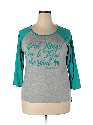 Cabela's 3/4 Sleeve T-Shirt (view 1)