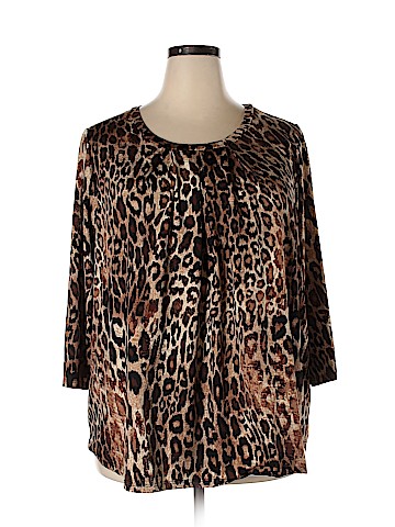 Worthington 3/4 Sleeve Top (view 1)