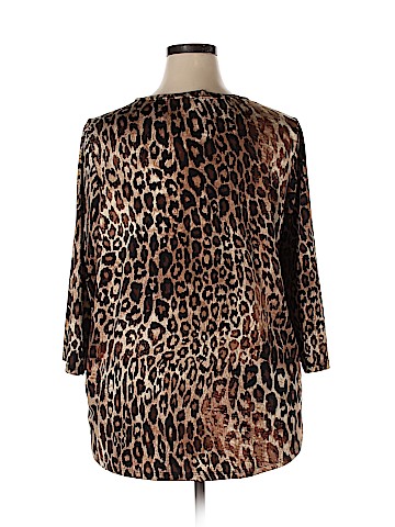 Worthington 3/4 Sleeve Top (view 2)